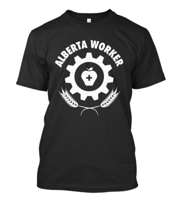 Alberta Worker Gear Apple Wheat T-Shirt