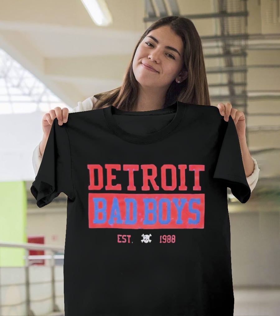 Detroit Pistons Bad Boys Est 1988 T-Shirt