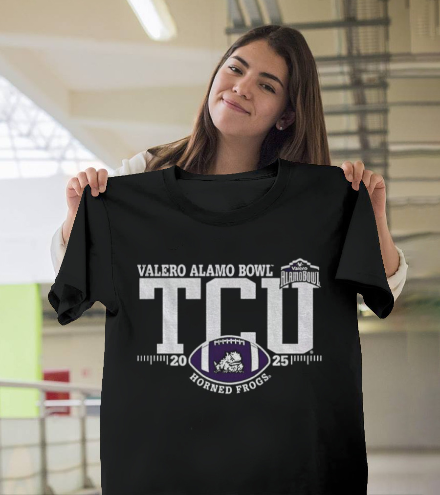 Valero Alamo Bowl TCU Horned Frogs 2025 Football T-Shirt
