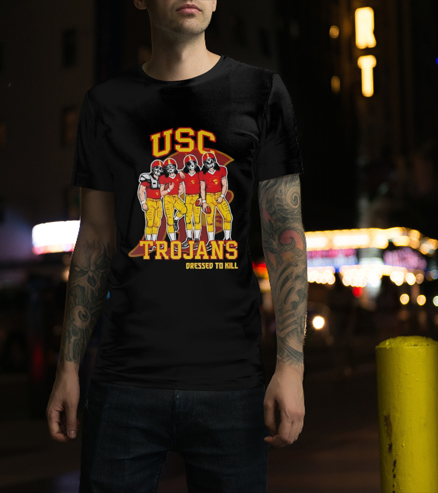 USC Trojans Football Dressed To Kill T-Shirt