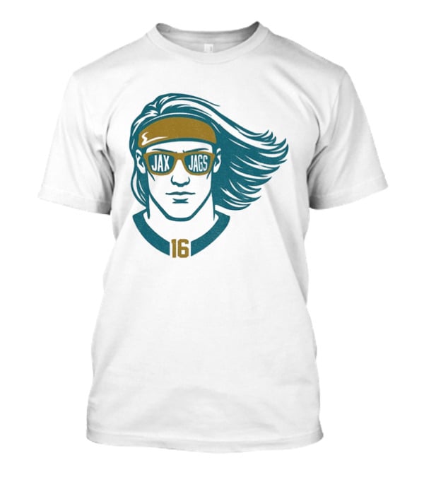 Trevor Lawrence Jax Jags Football Cartoon 16 T-Shirt