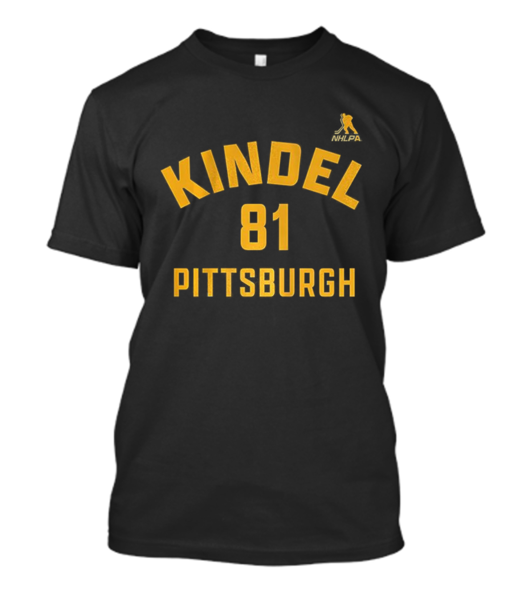 Pittsburgh Penguins 81 Kindel Name And Number Hockey Team T-Shirt
