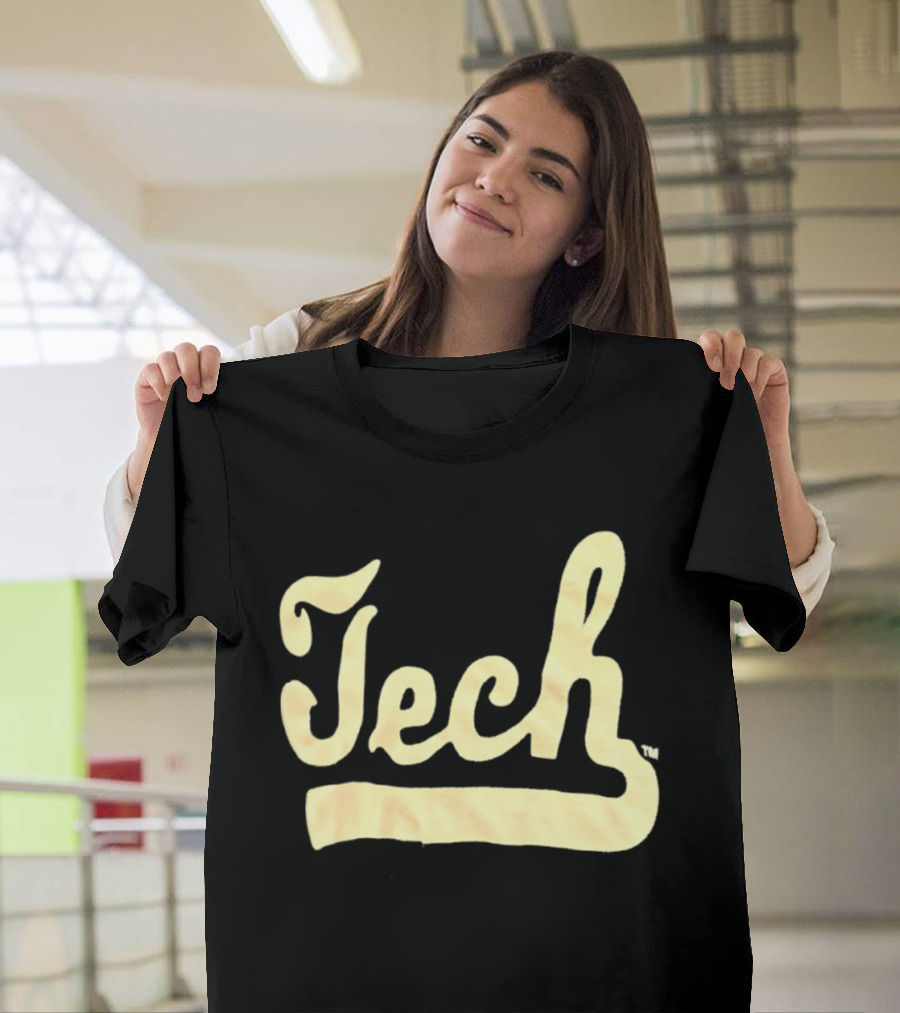 Louisiana Tech Script Font T-Shirt