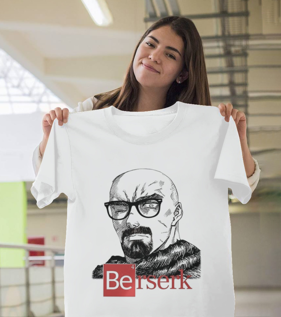 Berserk Anime Breaks Bad Inspired Fusion T-Shirt
