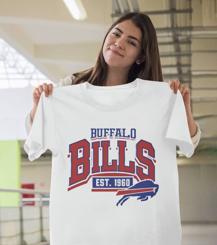 Buffalo Bills Est 1960 NFL Football Team T-Shirt
