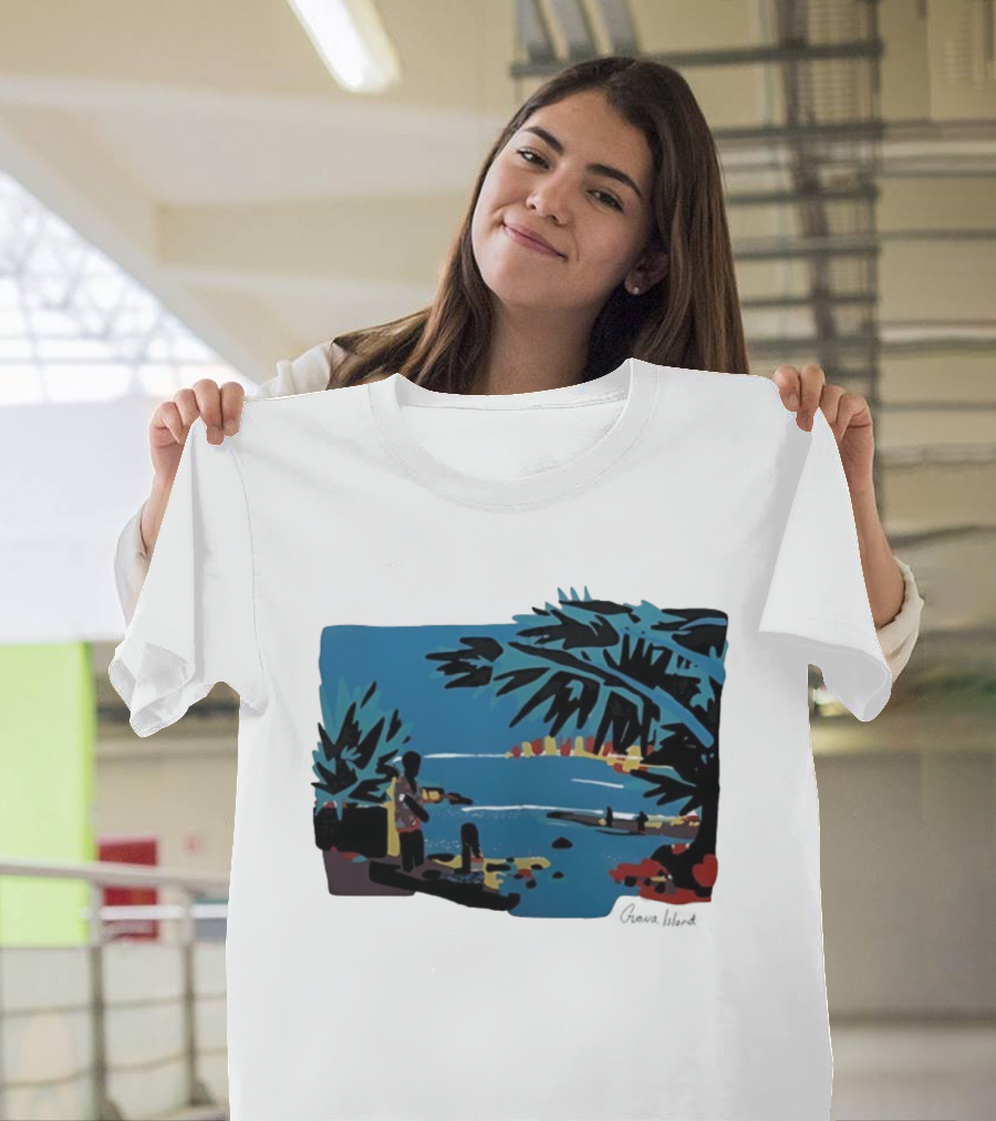 Childish Gambino Guava Island Tropical Vibes Scenic T-Shirt
