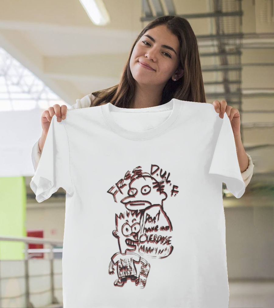 Free Dull Boy Under Oath With Slack Jaw T-Shirt