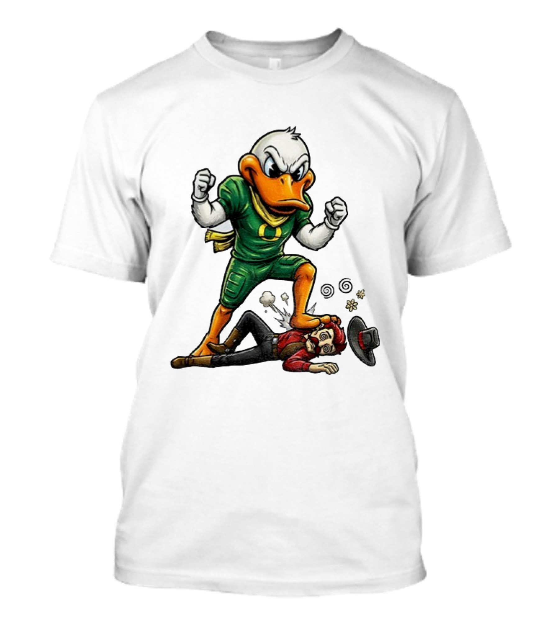Oregon Ducks Defeat Texas Tech Orange Bowl Champs Victory T-Shirt