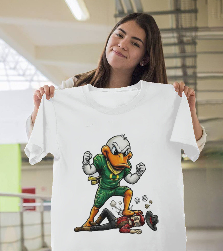 Oregon Ducks Defeat Texas Tech Orange Bowl Champs Victory T-Shirt