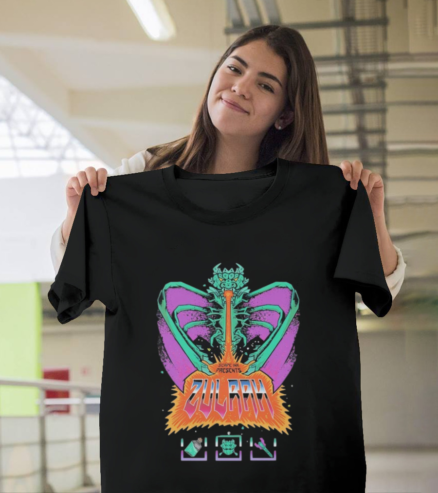 Zulrah Scape Ink Presents Retro Color Burst T-Shirt