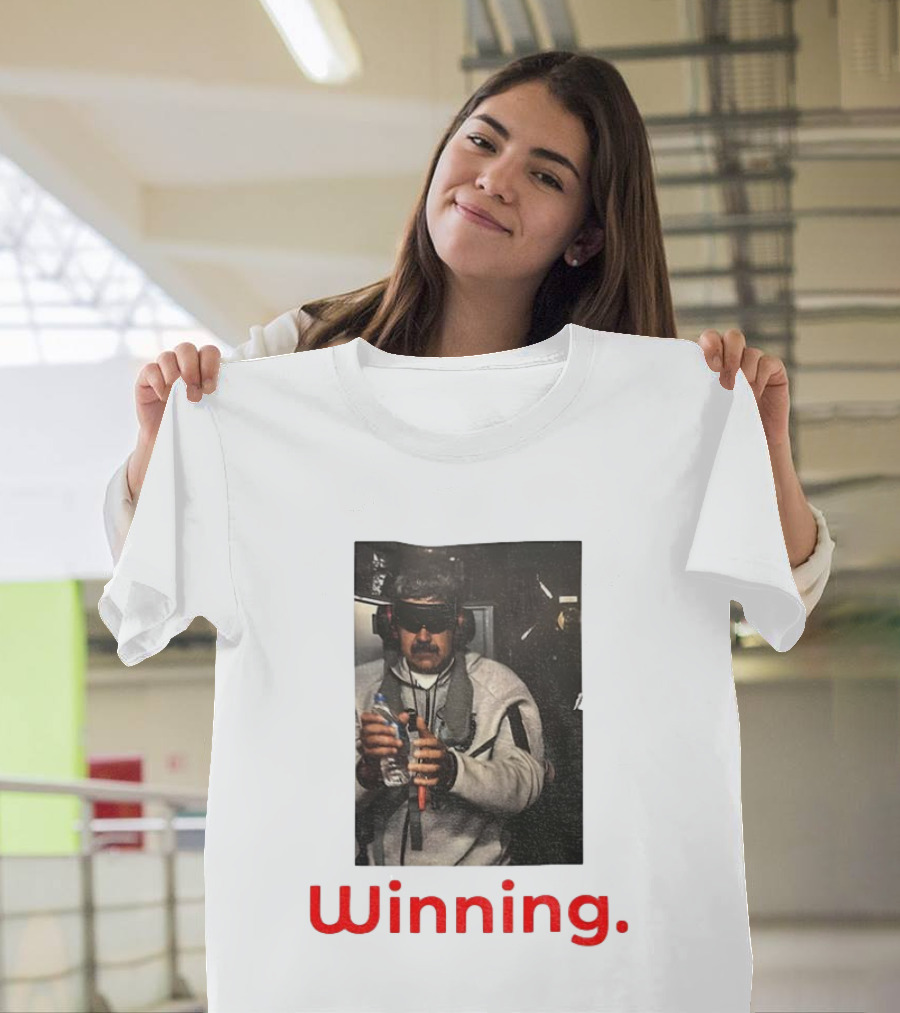 Winning Nicolás Maduro Venezuela Political Photo T-Shirt