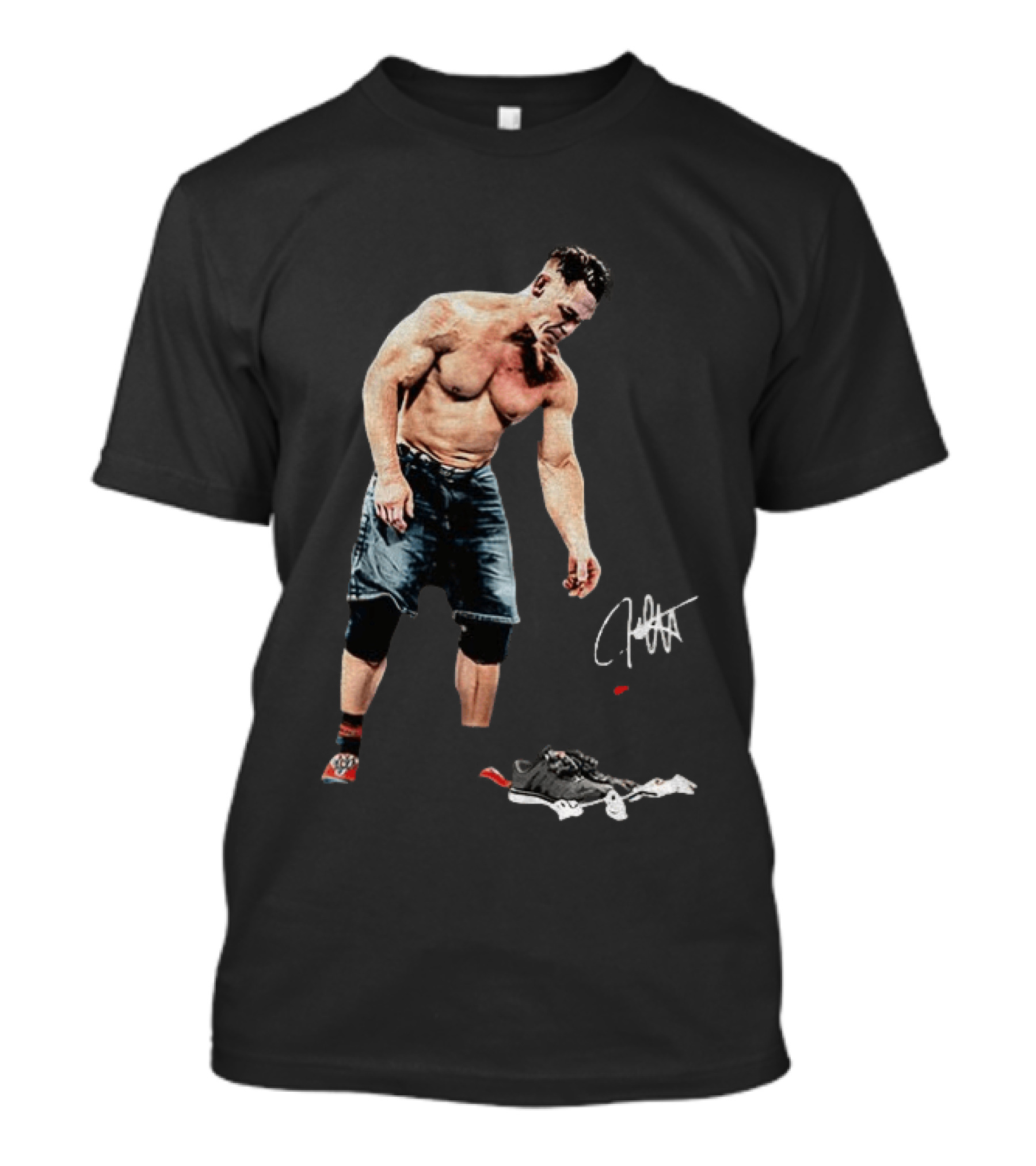 John Cena Final Act WWE Signature Moments Collectible T-Shirt