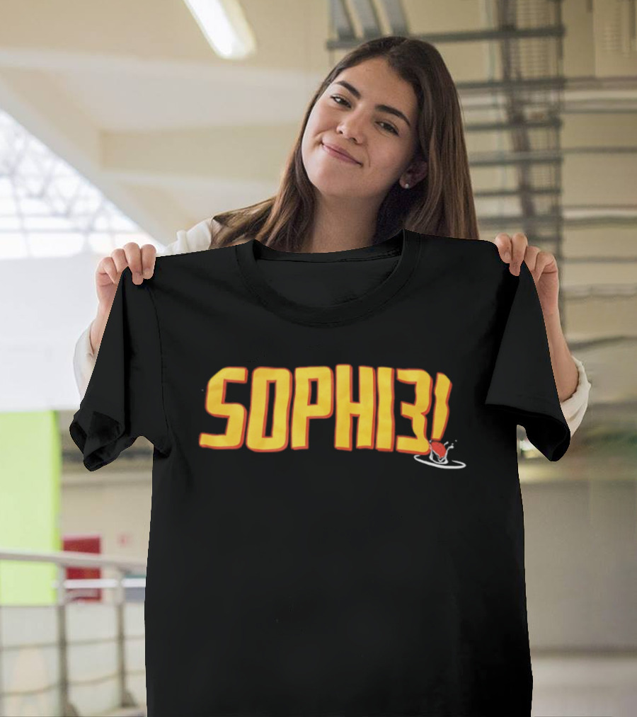 SOPHI3! Sophie Cunningham Indiana Fever WNBA T-Shirt
