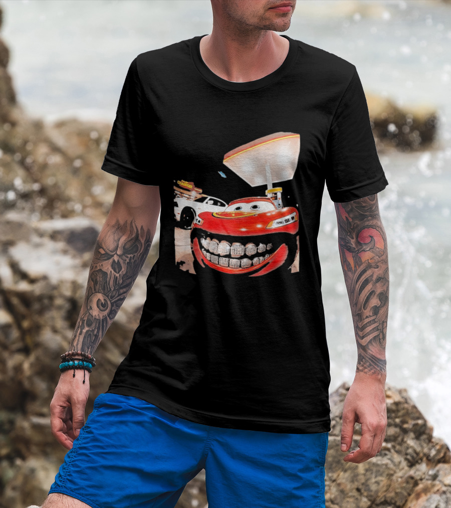 Cars Lightning McQueen Grills Radiator Springs Charger T-Shirt