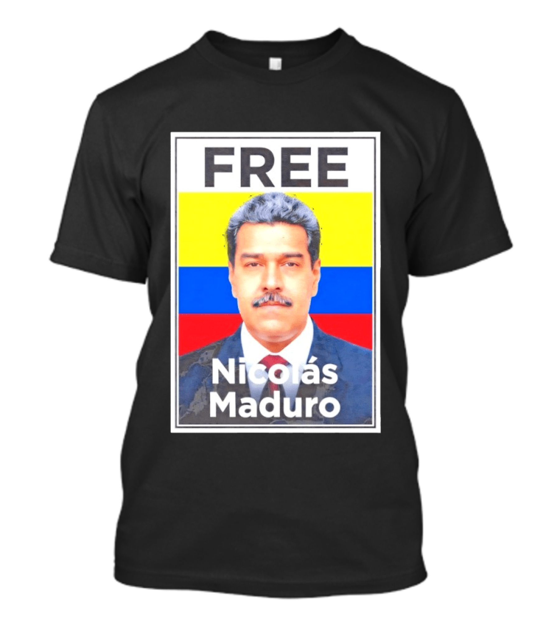 FREE Nicolás Maduro Venezuela Flag Political T-Shirt