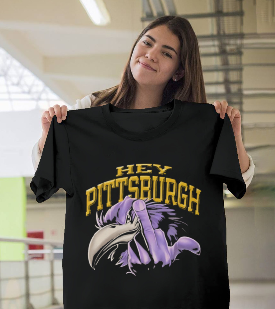 Hey Pittsburgh Steelers Ravens Iconic Rivalry T-Shirt