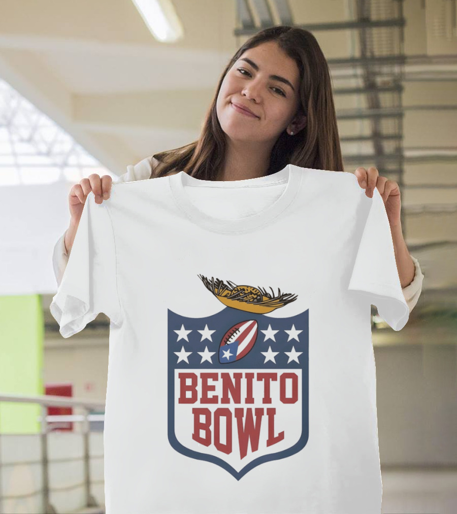 Benito Bowl Bad Bunny Puerto Rico LIX NFL Football 2026 T-Shirt