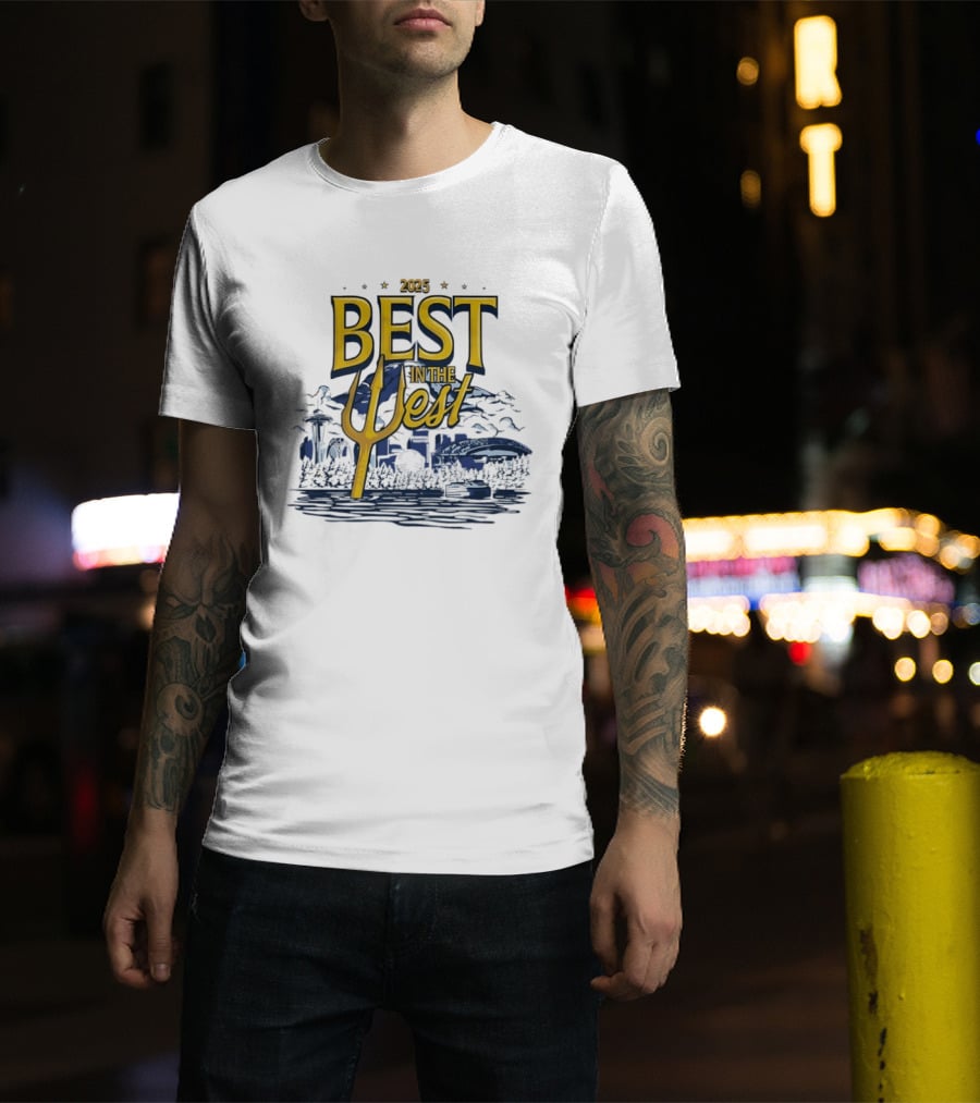 2025 Best In The West Seattle Seahawks T-Shirt