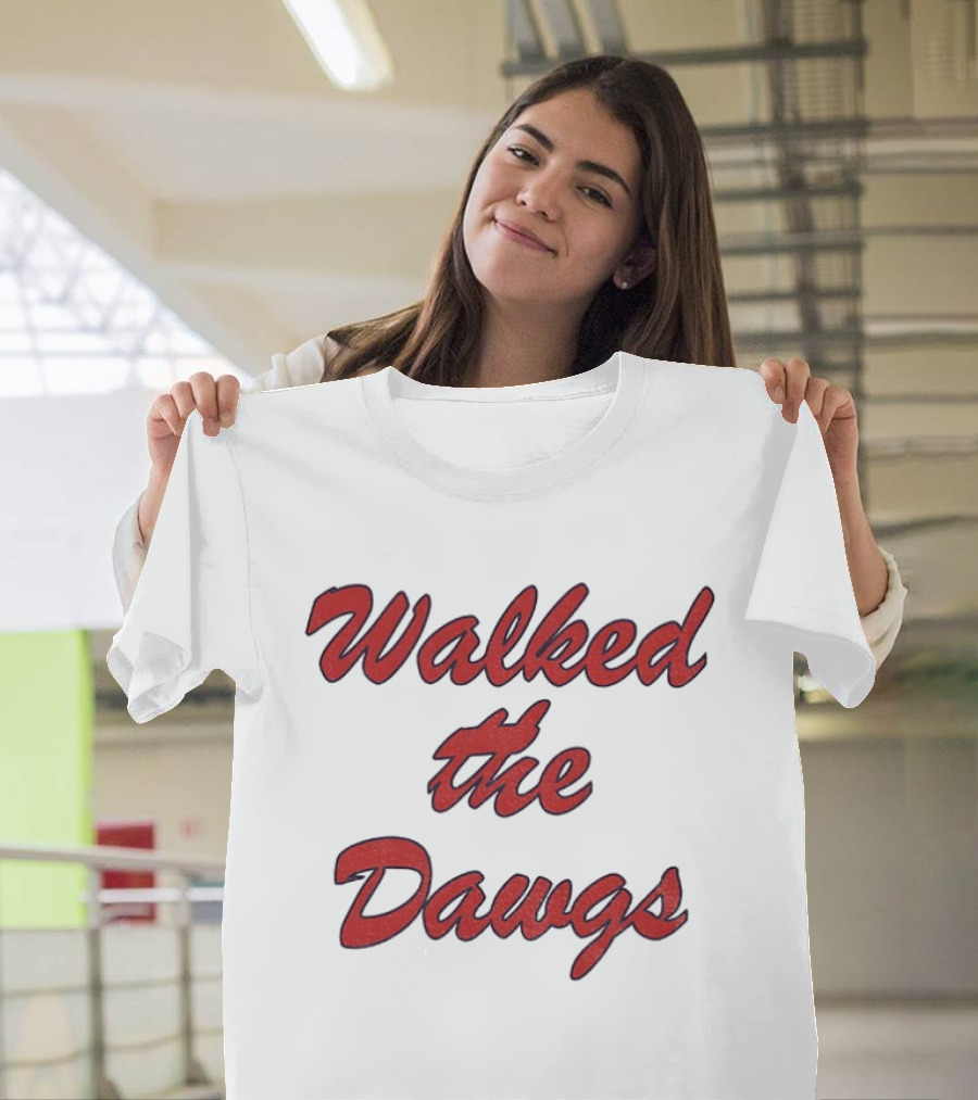 Walked The Dawgs Ole Miss Rebels Football Hotty Toddy T-Shirt