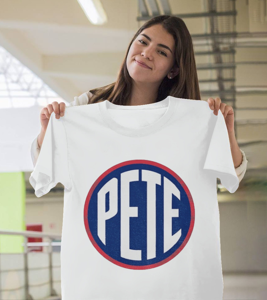 Pete Golding Ole Miss Rebels Football Hotty Toddy Iconic Pete Circle T-Shirt