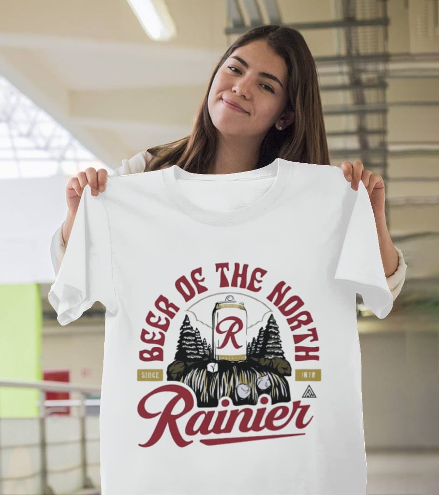 Rainier Beer Of The North Logo Since 1878 T-Shirt