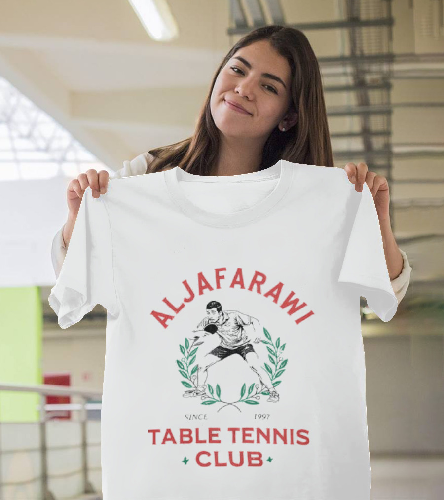 Kyrie Irving Aljafarawi Since 1997 Table Tennis Club T-Shirt