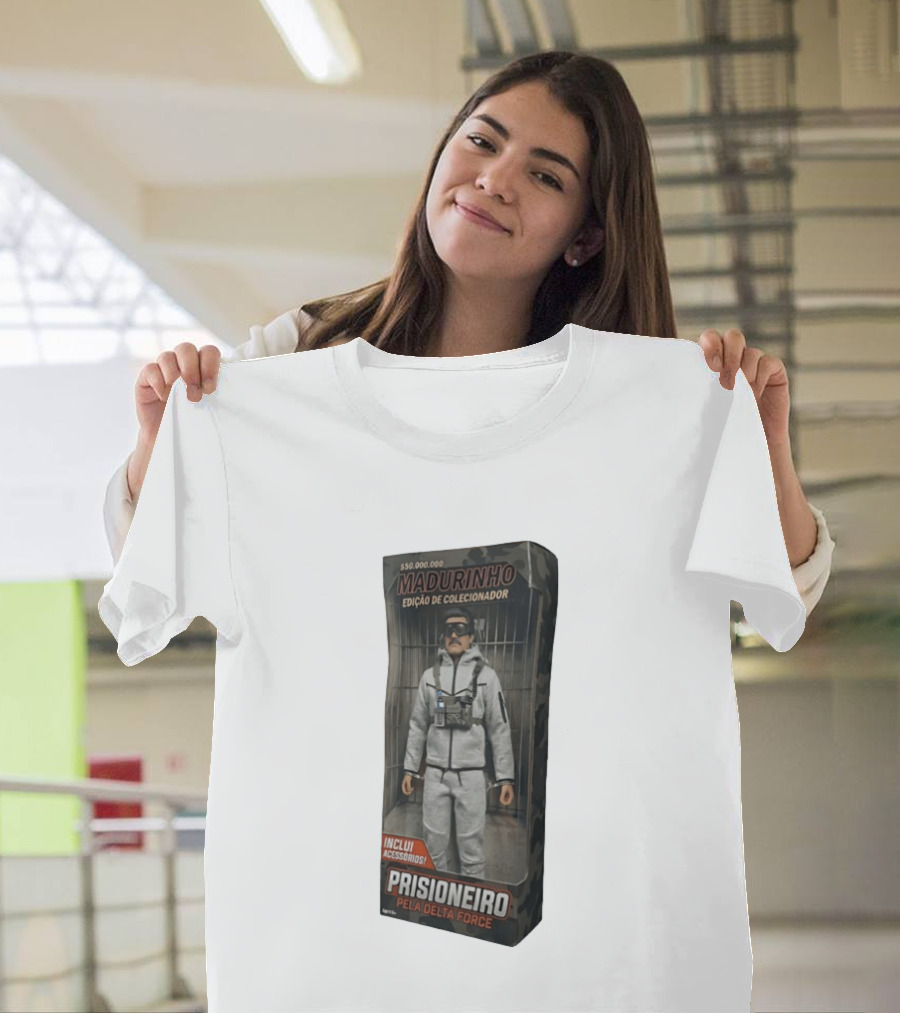 Madurinho Edição De Colecionador Prisioneiro Pela Delta Force Inclui Acessórios T-Shirt