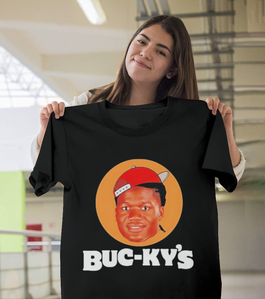 Buc Kys Bucky Irving Meme Tampa Bay Buccaneers Buc Ees T-Shirt