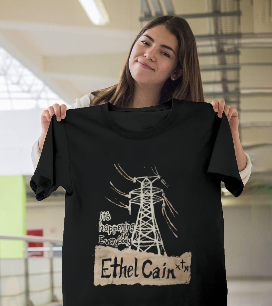 Ethel Cain It's Happening To Everybody Transmission Tower T-Shirt