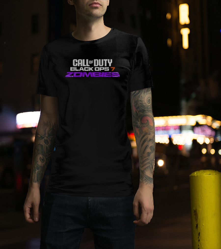Call Of Duty Black Ops 7 Zombies Gaming T-Shirt