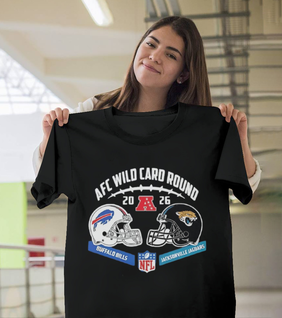 Buffalo Bills Vs Jacksonville Jaguars AFC Wild Card Round 2026 NFL Matchup T-Shirt