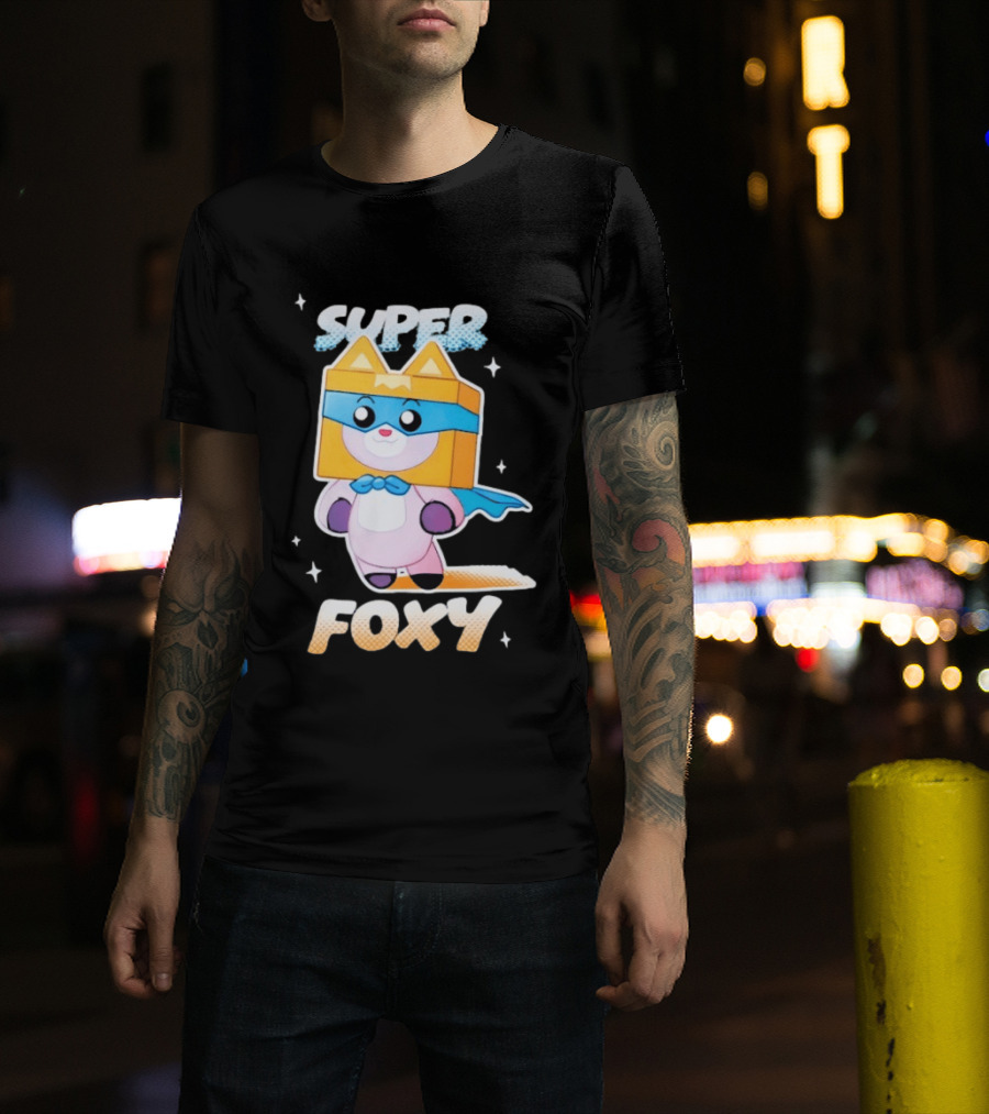 Super Foxy 2026 Cartoon T-Shirt