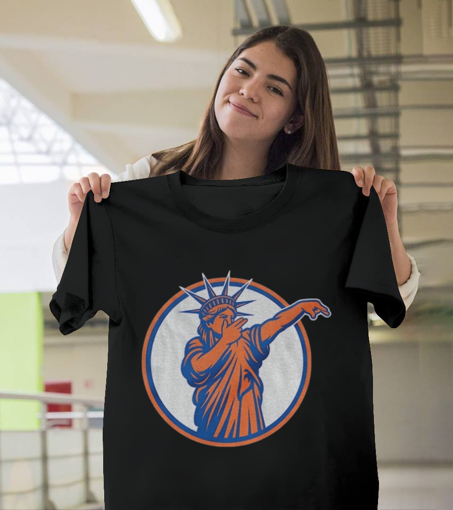 New York Knicks Statue Of Liberty Dab Meme T-Shirt