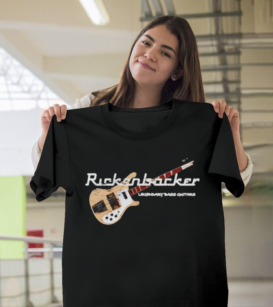 Rickenbacker Legendary Bass Guitars Iconic Instrument T-Shirt