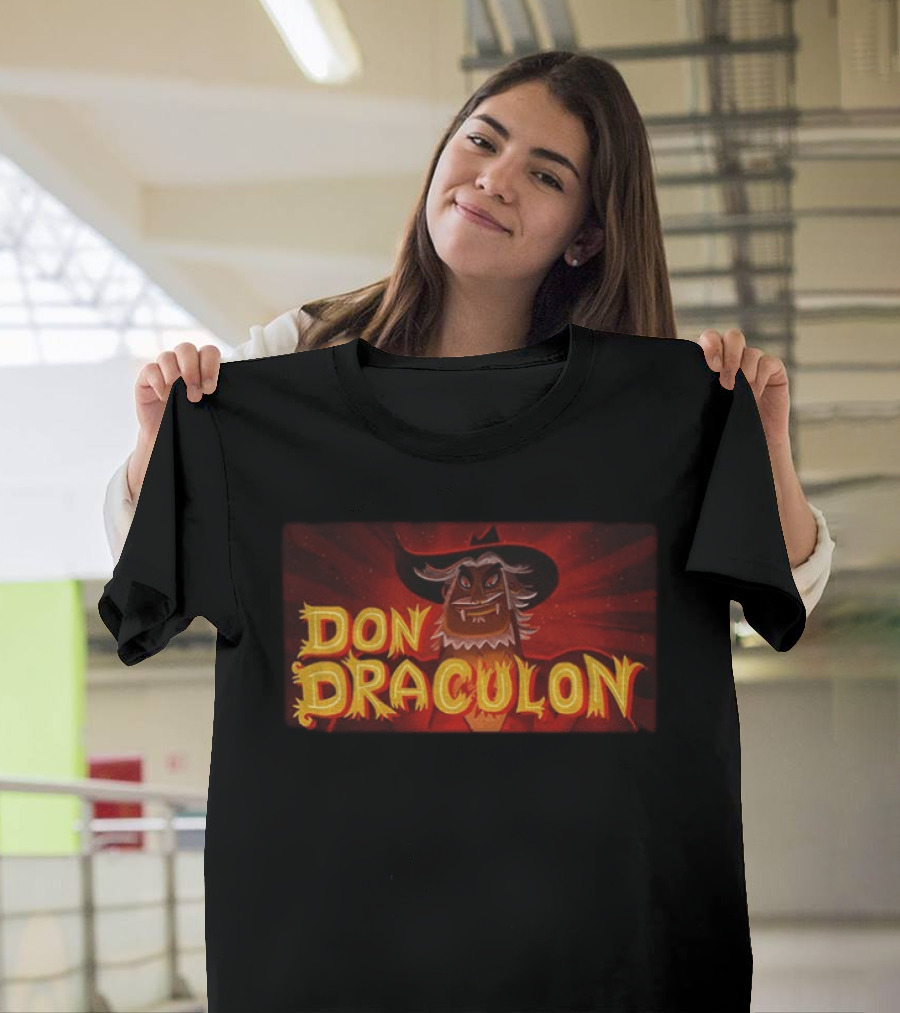 Don Draculon El Guapo vs The Narco Vampires Retro Horror T-Shirt