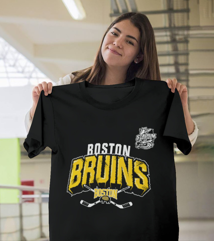Boston Bruins Skull Tampa Bay Lightning NHL Hockey T-Shirt