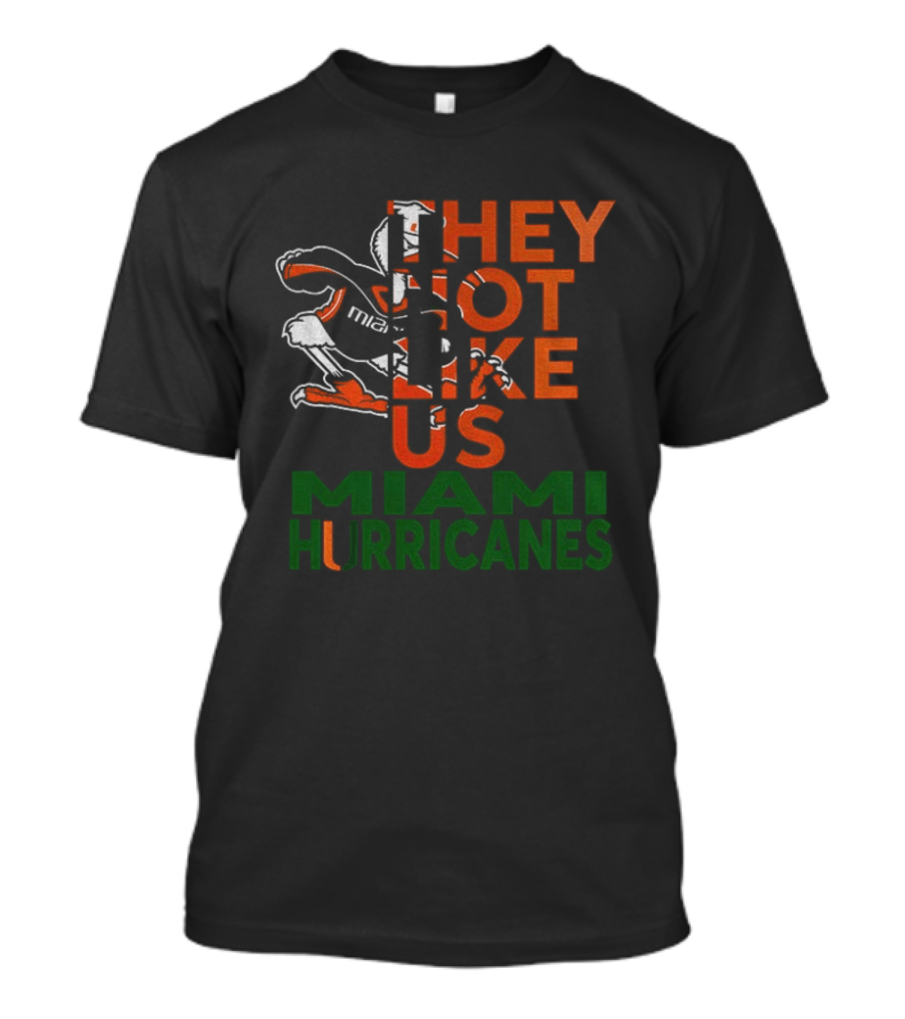 They Not Like Us Miami Hurricanes T-Shirt
