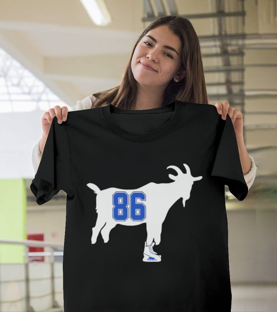 Nikita Kucherov Goat 86 Tampa Bay Lightning Hockey Skates T-Shirt