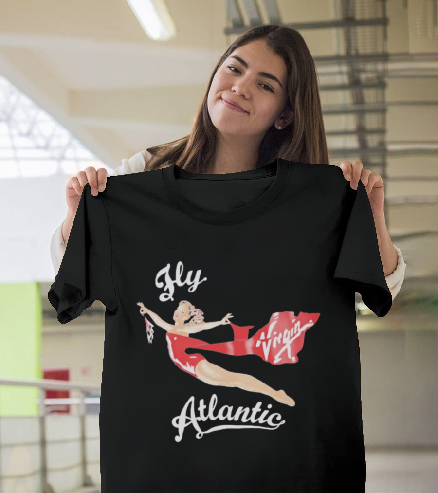 Fly Virgin Atlantic Pin Up T-Shirt