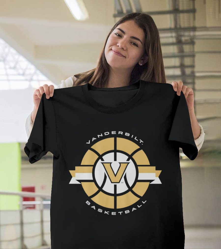 Vanderbilt Commodores Basketball Classic Circle V T-Shirt