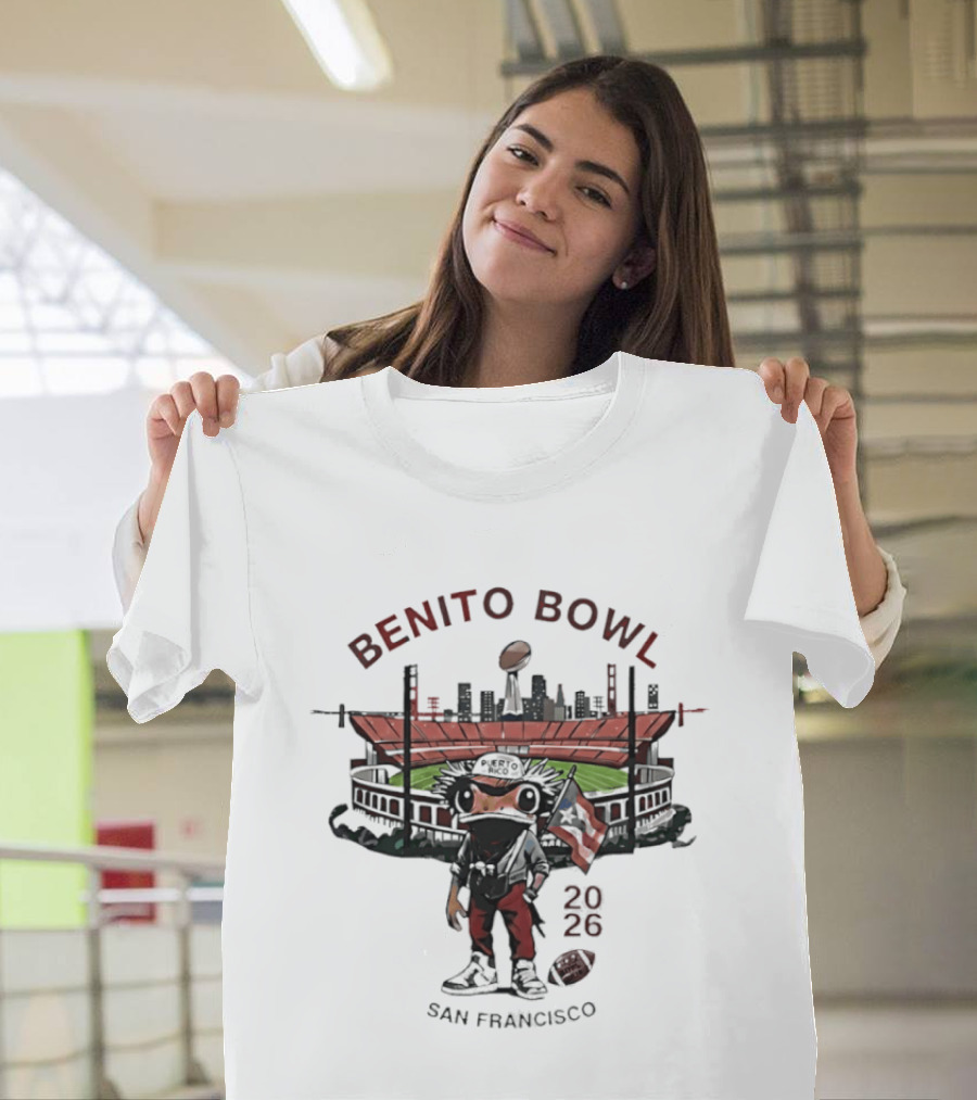 Benito Bowl San Francisco Rap Music Super Bowl 2026 T-Shirt