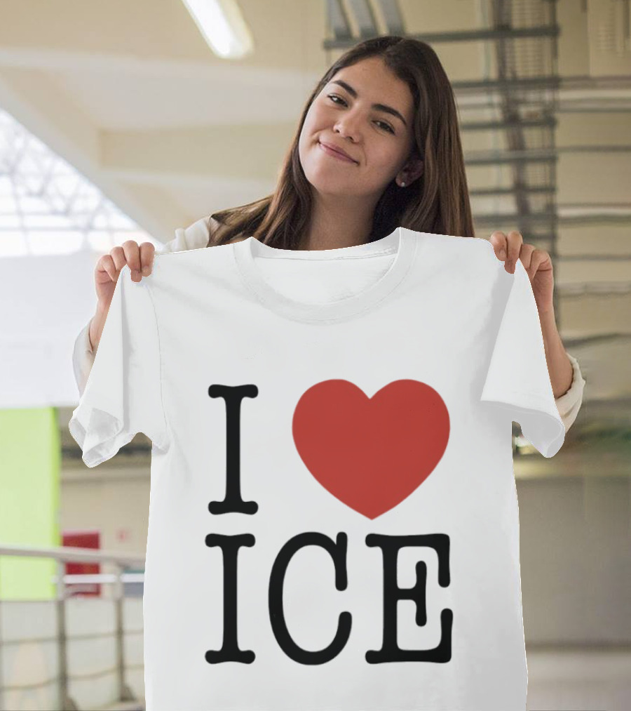 I Love Red Heart ICE T-Shirt