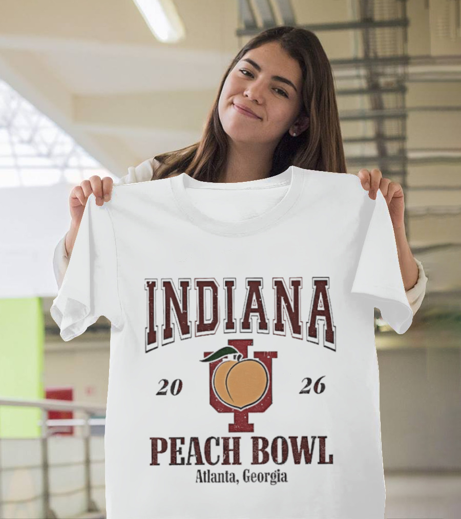 Indiana Peach Bowl IU 2026 Atlanta Georgia T-Shirt