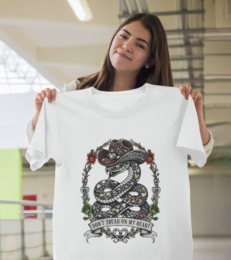 Don’t Tread On My Heart Valentine’s Day T-Shirt