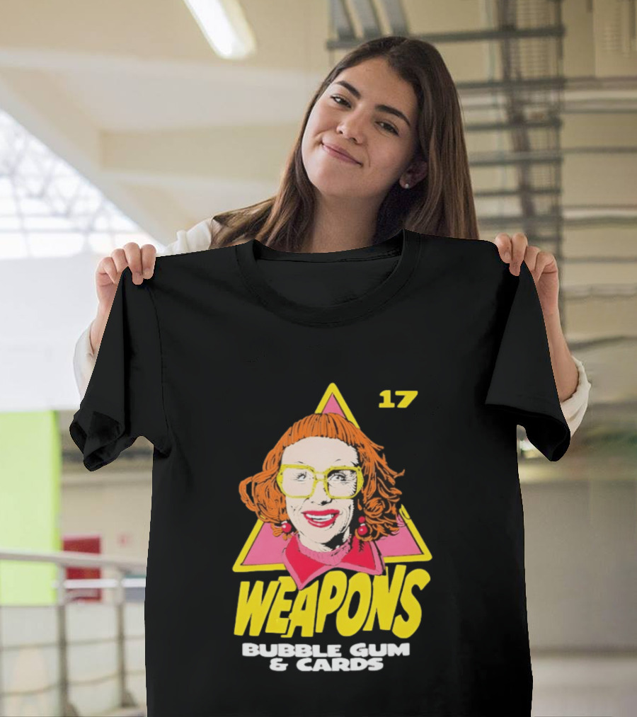 Aunt Gladys Weapons 17 Bubble Gum & Cards T-Shirt