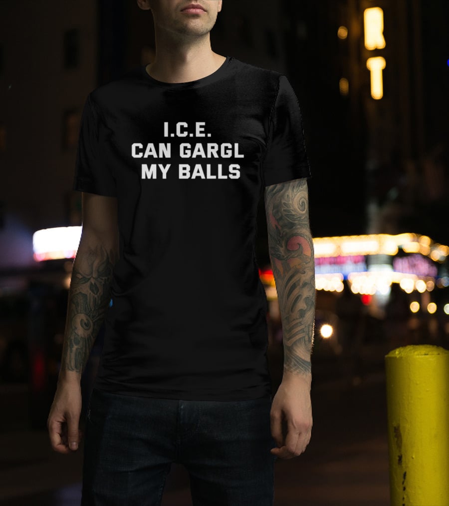 I.C.E. Can Gargl My Balls Gaming Disorder T-Shirt