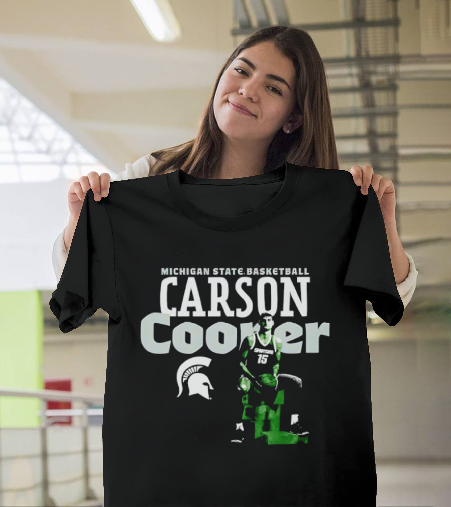 Michigan State Basketball Carson Coomer Spartans T-Shirt