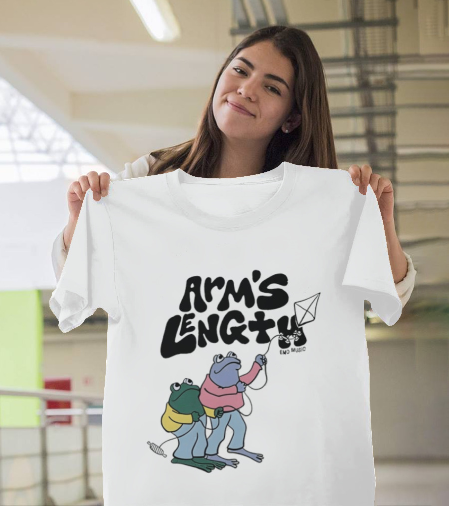 Arm's Length Frog And Toad Kite Emo Music T-Shirt
