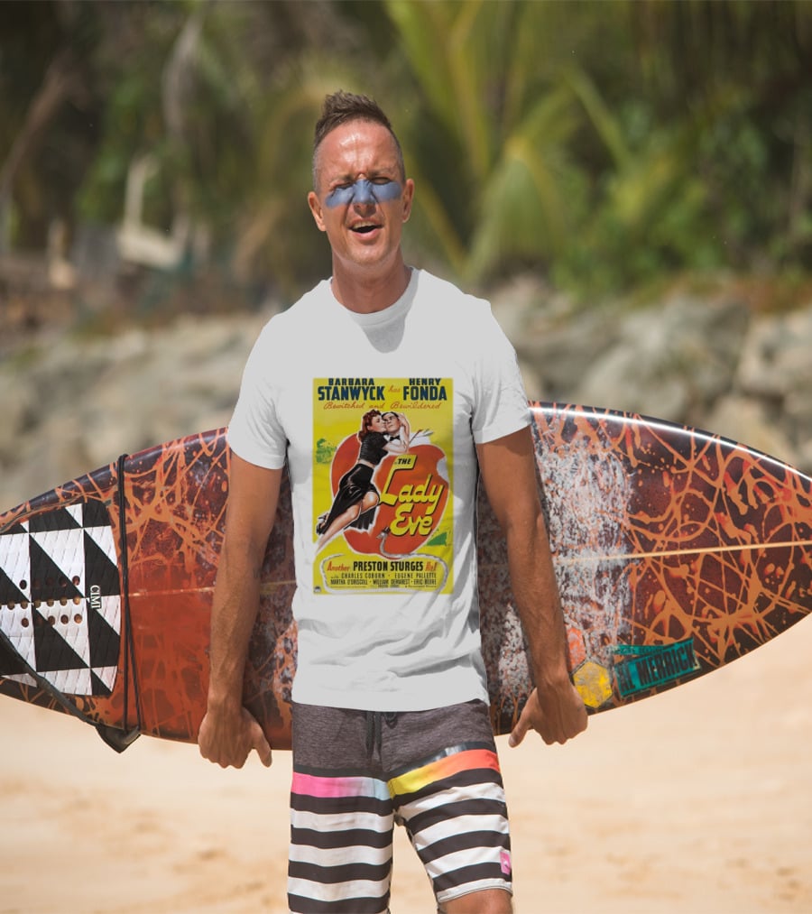 Barbara Stanwyck Henry Fonda The Lady Eve Bewitched Bewildered T-Shirt