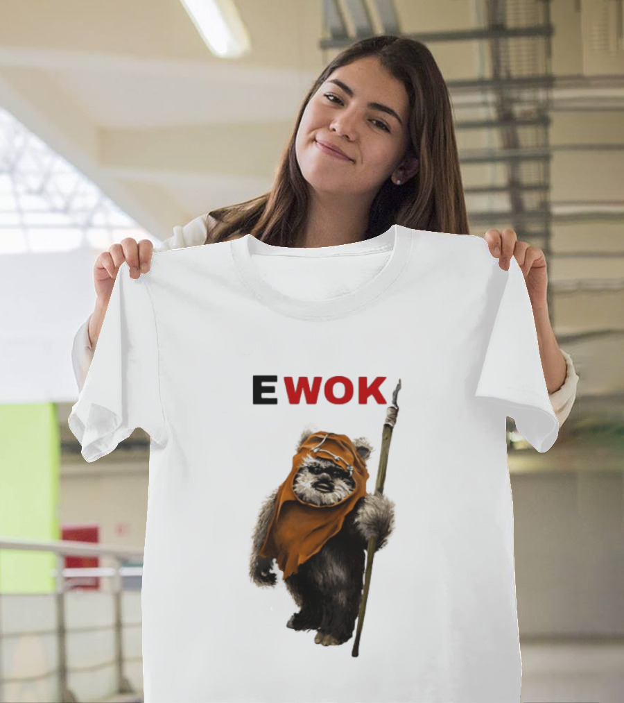 Ewok Wicket W Warrick Star Wars Character Iconic Film Creature T-Shirt